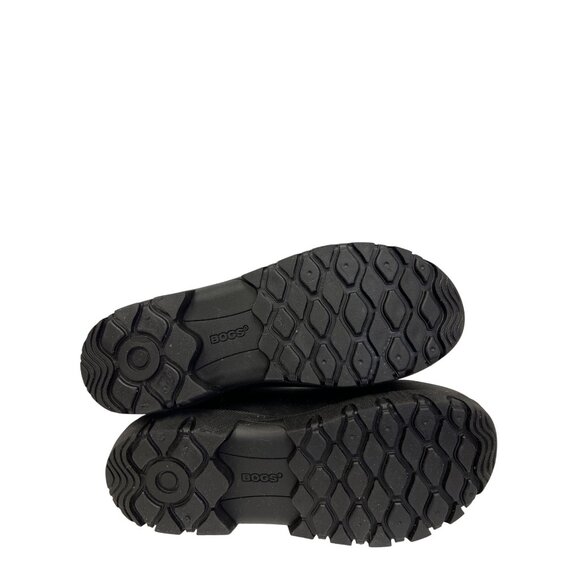BOGS Essential Mid Youth 6 Boots Black Rain Outdoor Waterproof Lightweight  NEW - Picture 7 of 9